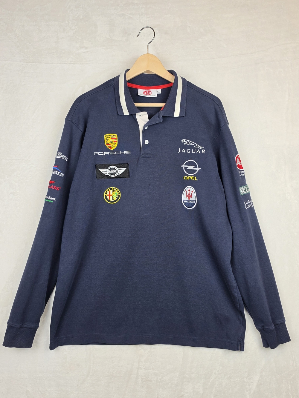 AvD Oldtimer Grand Prix Nürburgring Official Polo Mens XL Porsche Jaguar Opel